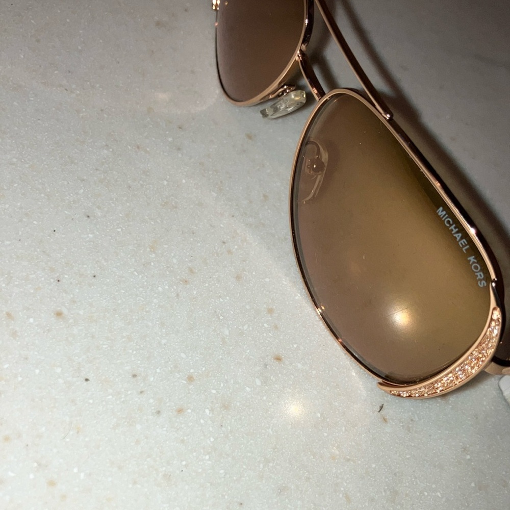 Michael Kors Rose Gold Sunglasses